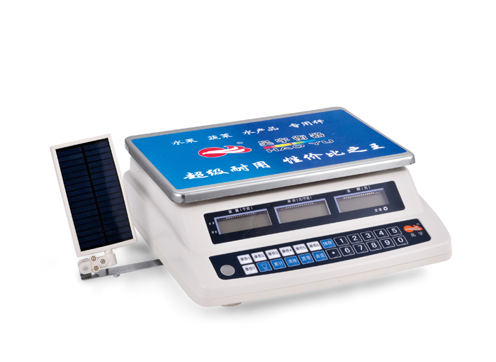 888 price computing scale with solar panel 1