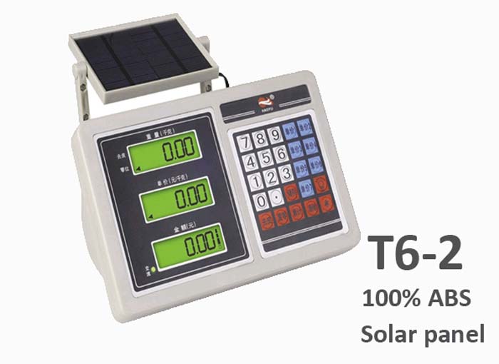 plastic t6 d price computing indicator with solar panel 1