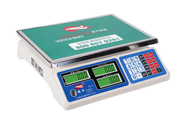 Digital Pricing Scale, Dry Battery Available 588 Price Computing Scale Manufacturer Haoyu