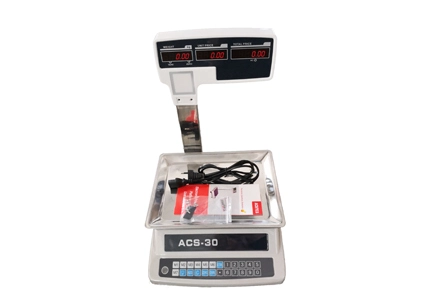 Durable 888B Price Computing Scale With Pole Display