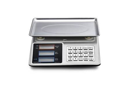 Stainless Steel Keyboard 688 Price Computing Scale